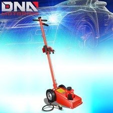 22 Ton Air Axle Hydraulic Bottle Jack Service Lifting Tool w/ Extension Saddle