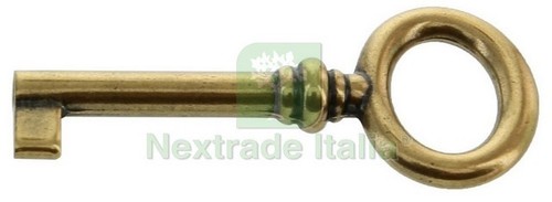 25pz chiave antichizzata - 25pz,