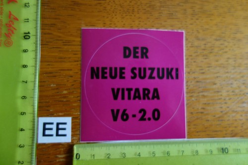 Vecchio adesivo auto suzuki - vecchio,