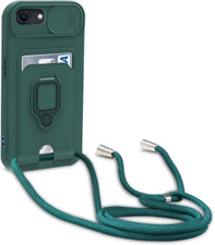 Cover Con Collana Compatibile Con Iphone 6/6S/7/8/SE 2020, Cover Con Pratico Cor