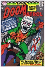 DOOM PATROL # 107 US fumetto 1966 