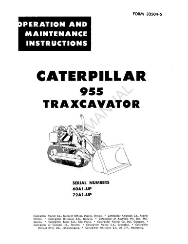 Manuale manutenzione operatori