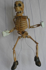 Scheletro marionetta - bambola