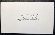 AUTOGRAPHED President Jimmy