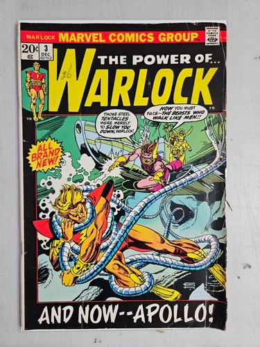Warlock 1972 marvel comics - warlock,