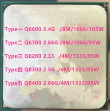 CPU desktop Intel Core2 Quad