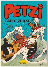 ✪ Petzi #26 Petzi va al mare, Carlsen Verlag 1991 COMICHEFT TOP Z1