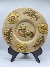 Thun , Piatto coppia Anatre e Melograno 2007 Thun Club Private Collection.