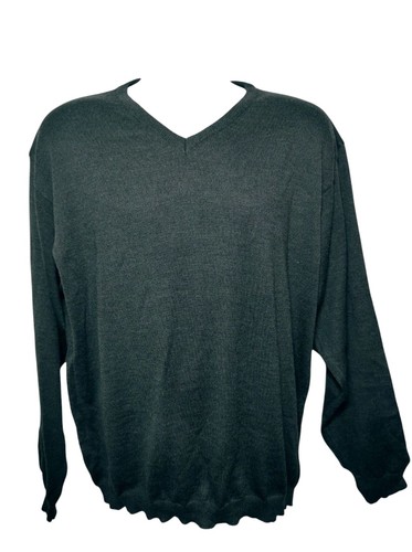 Maglione brandini verde scollo - maglione,