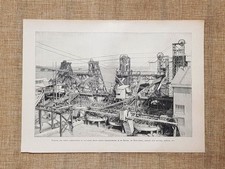 Kimberley nel 1900 Impianto di lavaggio presso le miniere di diamanti De Beers