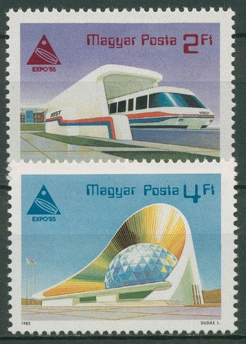 Ungheria 1985 expo ferrovia - expo, a