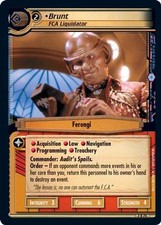 Brunt, FCA Liquidator - Strange New Worlds - Star Trek CCG 2E