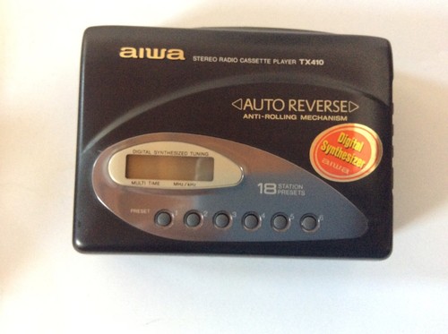 Walkman aiwa tx410 fm - aiwa, hs-tx410