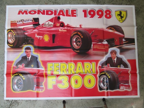 Poster gigante ferrari f300 - poster,