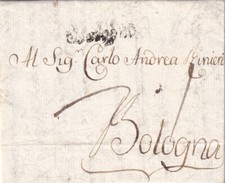 C3337-PERIODO NAPOLEONICO, PREF., DA MODENA A BOLOGNA, A CARLO A. RINIERI, 1801