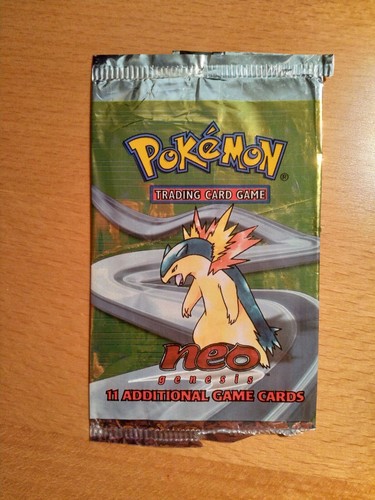 Pokemon bustina vuota neo - bustina,
