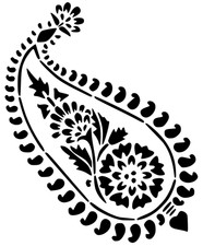 Modello stencil islamico