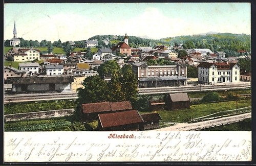 Miesbach vista totale con - miesbach,,