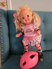 VINTAGE Baby Rollerblade Doll