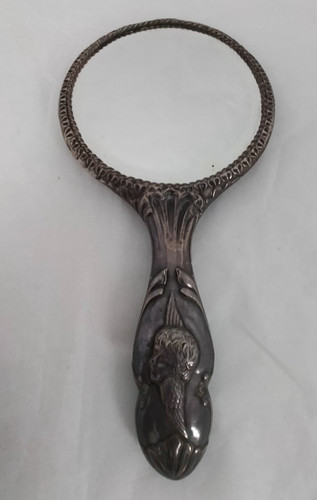 1900 antique silver hand - silver,