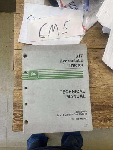 Manuale tecnico trattore
