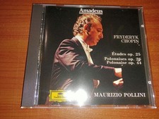 CD Chopin, Etudes Op. 25, Polonaise Op. 26 e 44 (Pollini), Darp