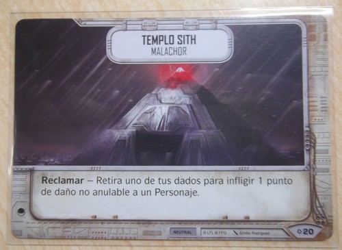 Star wars destiny - star, templo