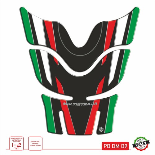 Adesivo paraserbatoio ducati - adesivo,