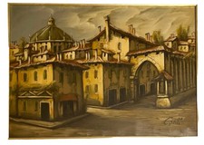 Dipinto - Vecchia Milano P.ta