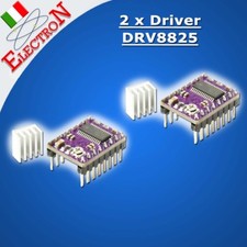 2x Driver DRV8825 Motore Stepper Stampante 3D RepRap RAMPS 1.4 Prusa Arduino CNC