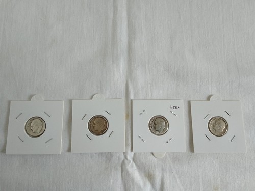 Usa dime 1950 1951 - 1, 1950,1951,1954,1964