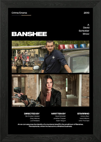 Poster serie banshee - poster, con