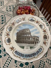 piatto murale commemorativo -