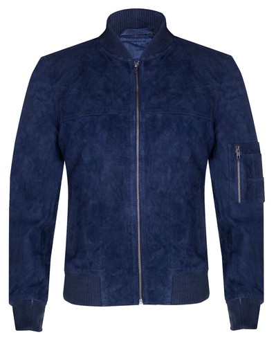 Giubbotto bomber uomo blu - , navy