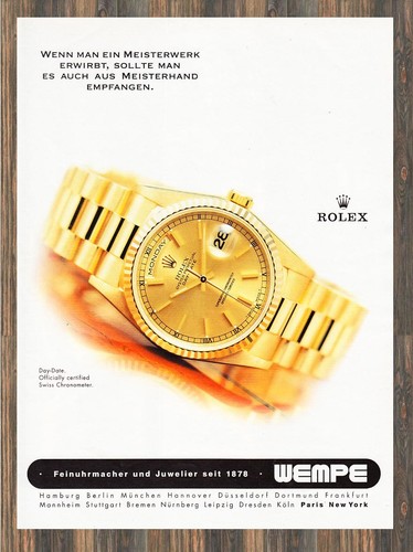 Rolex day date wempe - -,