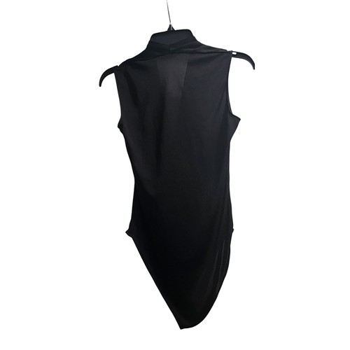 Body smanicato nero medio zara - body,