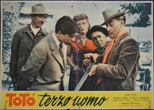 fotobusta TOTO' TERZO UOMO  MARIO MATTOLI FRANCA MARZI CARLO CAMPANINI