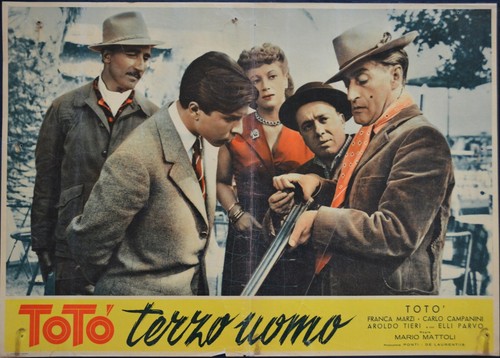 Fotobusta toto terzo uomo - fotobusta, toto'