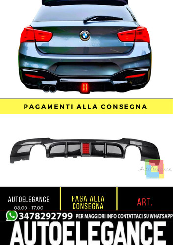 Diffusore posteriore nero - 💕,