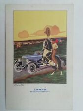 CARTOLINA PUBBLICITARIA LAMPO