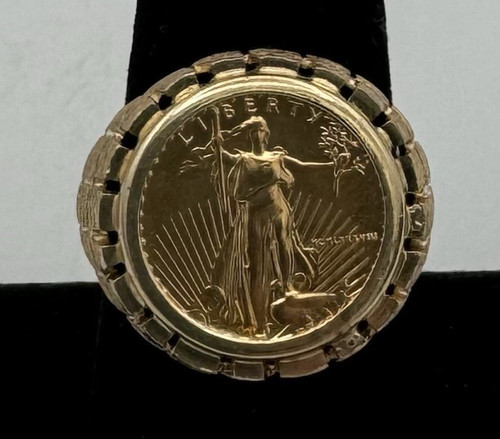 Anello uomo oro - in,
