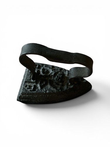 Antico ferro stiro con - ferro,