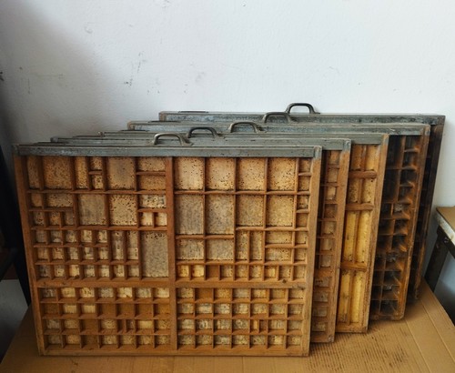 Casse tipografiche vintage - 5,