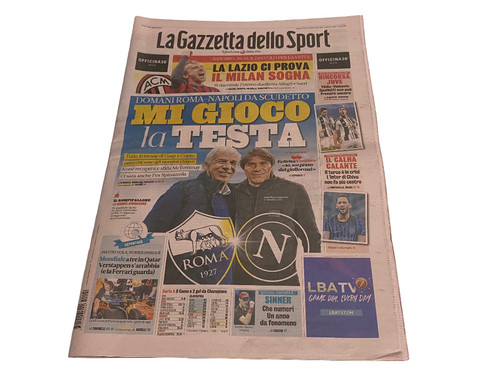 Gazzetta dello sport sabato - sport,