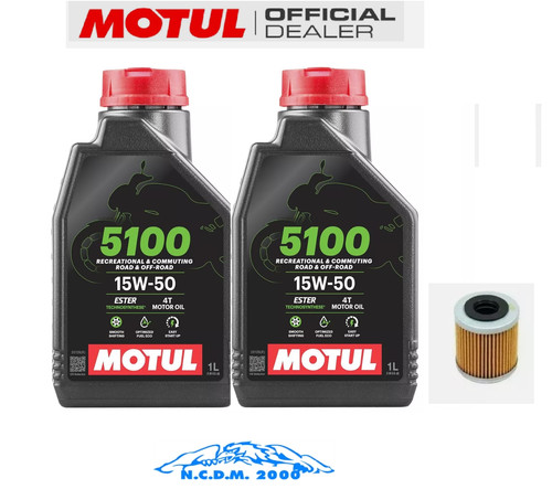 Kit tagliando olio motul 5100 - tagliando,