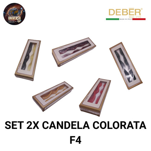 Set candela colorata - set,
