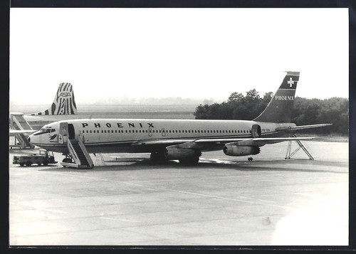 Fotografia aereo boeing 707 - fotografia,