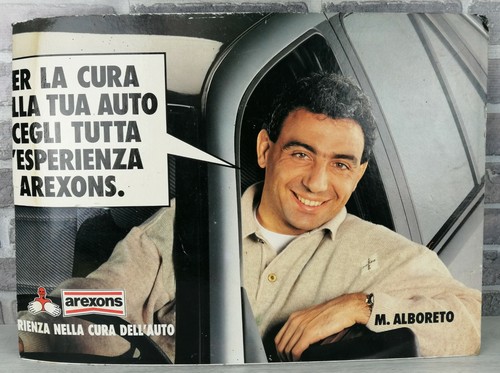 Michele alboreto cartello - -,