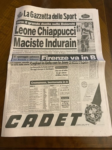 Gazzetta 93 chiappucci - 6,