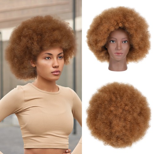 Parrucca corta afro riccia